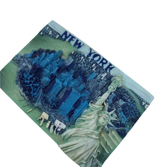 Jay Joshua New York Fridge Magnet Souvenir 0026 3" x 2" 3D Relief - Picture 5 of 5